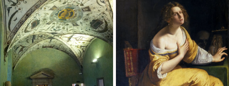 Sala del Palazzo Vecchio, pintura en el Palazzo Pitti, Florencia